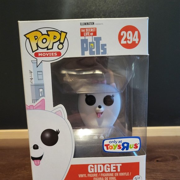 The Secret Life of Pets Gidget Toys R Us Exclusive Funko Pop - Picture 1 of 12